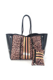 Beach Neoprene Tote Bag with Purse Unishe Wholesale MOQ 3PCS