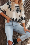 Long Sleeve Pullover Knitting Sweater
