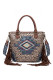 Leopard Aztec Patchwork Tassle Hangbag MOQ 3PCS
