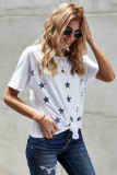 Star Print Short Sleeve T-shirt