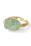 Crystals and Stones Ring Unishe Wholesale MOQ 5pcs