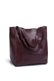 Large Capacity Solid Color Tote Bag Unishe Wholesale MOQ 3PCS