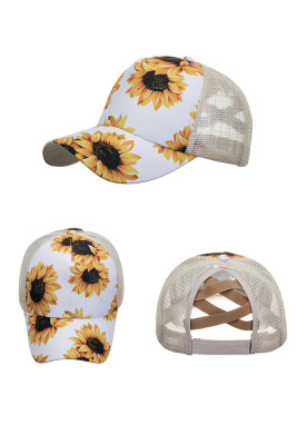 Sunflower Baseball Hat Unishe Wholesale MOQ 3pcs