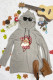 Santa Baby Pockets Hooded Dress Unishe Wholesale