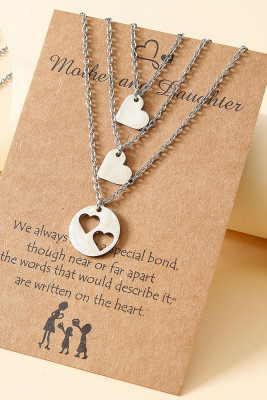 Heart Pattern Necklace Unishe Wholesale MOQ 5pcs