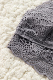 Gray Sunrise to Sunset Lace Bra
