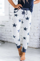 White Star Printed Women Joggers