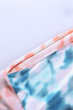 Waves Tie Dye Cold Shoulder Top