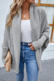 Plain Bat Wing Knit Sweater Cardigans