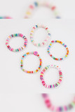 Clay and Beads Bracelet MOQ 5pcs