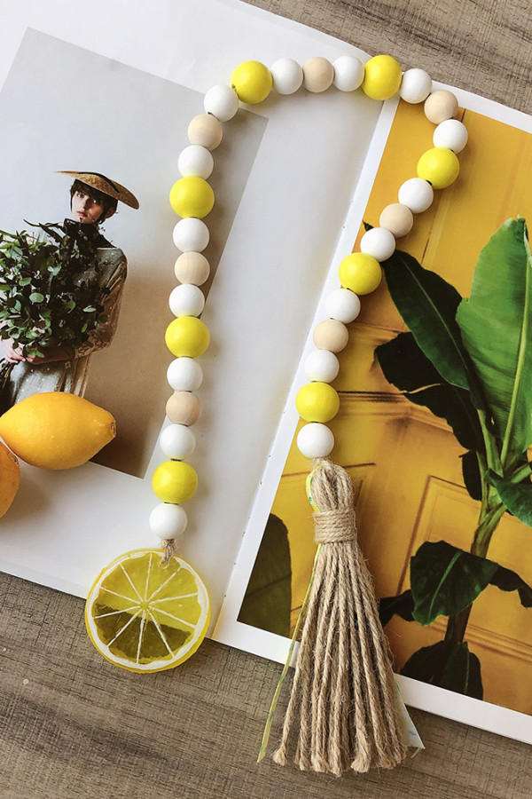 Hemp Rope Tassel String Bead MOQ 3PCs