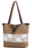 Vintage Tote Canvas Large Hand Bag Unishe Wholesale MOQ3PCS