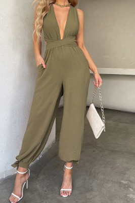 Sexy Backless Hollow Out Jumpsuit Unishe Wholesale