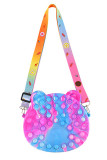 POP IT Shoulder Bag Push Bubble Decompression Unishe Wholesale MOQ5pcs