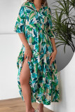 Paisley Floral Print Flare Sleeves Maxi Dress Unishe Wholesale