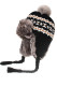 Aztec Knit Fleece Beanie Hats