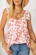 Blush Animal Spots Tie Tank