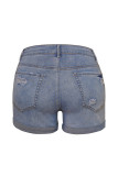 Stretch Turn-up Short Jeans Unishe Wholesale