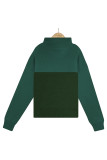 Turtle Neck Color Block Knit Sweaters