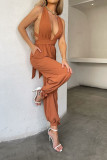 Sexy Backless Hollow Out Jumpsuit Unishe Wholesale