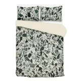 CozyMy Green Seamless Terrazzo 3 Pcs Beddings