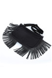 Canvas Tassel Sling Bag MOQ 3pcs