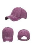 Distressed Washed Baseball Cap MOQ 3PCs