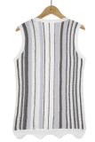 Striped Knit Tank Top Unishe Wholesale