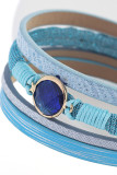 Multilayer Crystal Knit Bracelet MOQ 5pcs