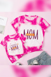 Family Matching Mother's Day MOM Print Short Sleeve Tee Unishe Wholesale