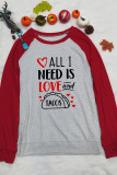 All I Need Is Love And Tacos Long Sleeves Top Women Unishe Wholesale