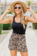SHE'S STEALING HEARTS ANIMAL PRINT SHORTS