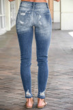 Destroyed Skinny Fit Jeans