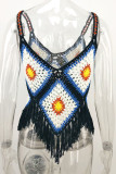 Aztec Knitted Beach Mesh Cover Up Unishe Wholesale