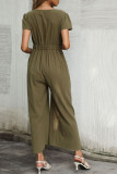 Bow Knot Wide Leg Long Pants Jumpsuit Unishe Wholesale