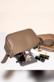 Solid Color PU Leather Hand Bag With Purse Unishe Wholesale MOQ 3PCS