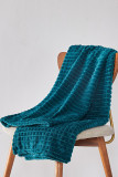 Flannel Fleece Texture Throw Blanket MOQ 3PCS