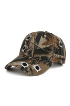 Camo Bullet Hole Flower Print Baseball Cap MOQ 3PCs