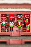Christmas Home Decor Santa Grinch Hanging Flag MOQ 3PCs