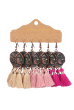 Ethnic Western Earrings 3pcs Set MOQ 5 sets