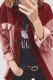 Corduroy Colorblock Buttons Up Jacket Shacket Unishe Wholesale