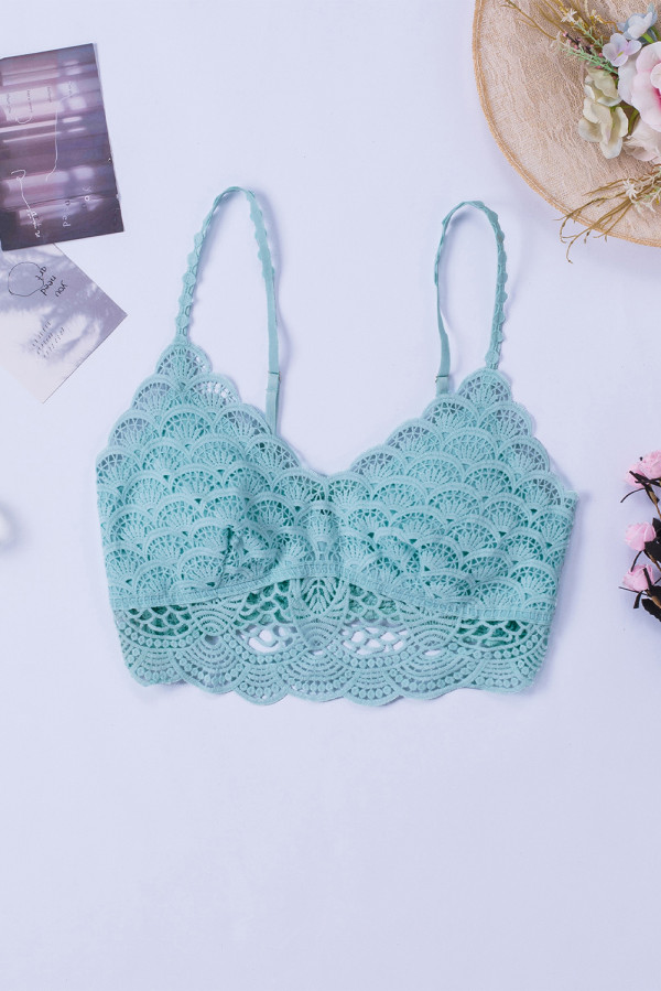 Sky Blue Sunrise to Sunset Lace Bra