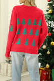 Christmas Tree Knitting Pullover Sweater