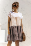 Color Block Boho Dress