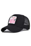 Floater Pink Swan Embroidery Baseball Hat MOQ 3pcs