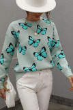 Butterfly Knit Pullover Sweaters