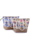 Pineapple Print Canvas Tote Bag MOQ 3pcs