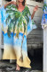 Printing Beach Cover Up Kimono