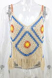 Aztec Knitted Beach Mesh Cover Up Unishe Wholesale