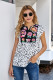 Wild Flower Embroidered Shift Top